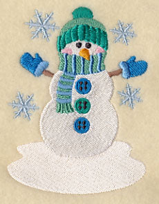 Button Snowman 1