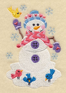 Button Snowman 3