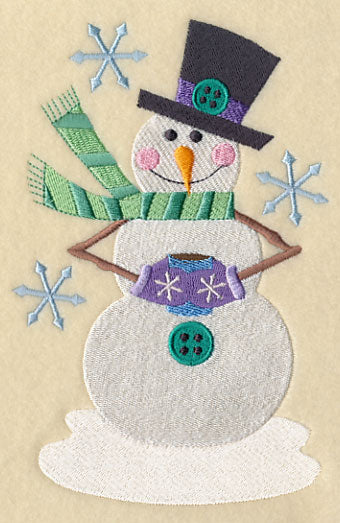 Button Snowman 4