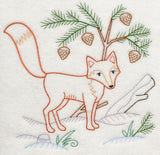 Winter Woodland Fox (Vintage)