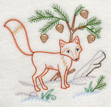 Winter Woodland Fox (Vintage)