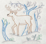 Winter Woodland Buck (Vintage)