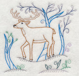 Winter Woodland Buck (Vintage)