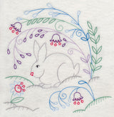 Winter Woodland Rabbit (Vintage)