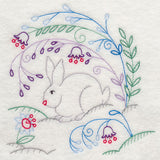 Winter Woodland Rabbit (Vintage)