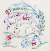 Winter Woodland Rabbit (Vintage)