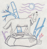 Winter Woodland Wolf (Vintage)