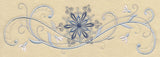 Snowflake Potpourri Border