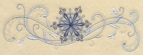 Snowflake Potpourri Border