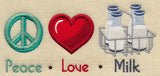 Peace Love Milk