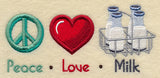 Peace Love Milk