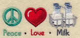 Peace Love Milk