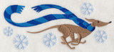 Wrapped Up in Winter Greyhound