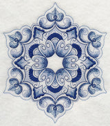 Delft Blue Snowflake 1