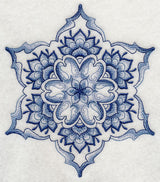 Delft Blue Snowflake 2