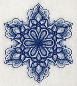 Delft Blue Snowflake 3