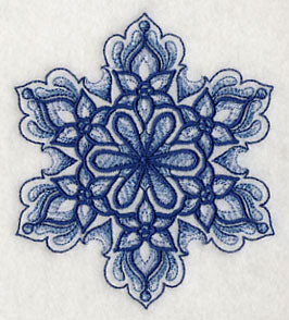 Delft Blue Snowflake 3
