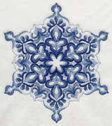 Delft Blue Snowflake 4