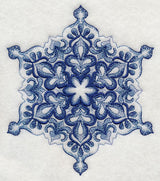 Delft Blue Snowflake 4