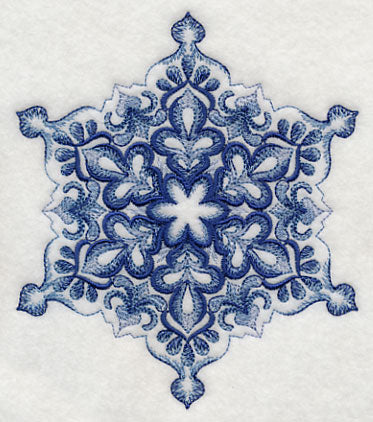 Delft Blue Snowflake 4