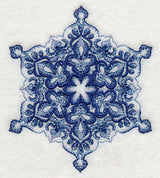 Delft Blue Snowflake 4