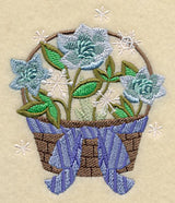 Winter Flower Basket 4