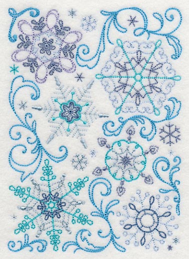 Snowflake Fancy Medley (Vintage)