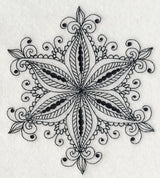 Snowflake Symphony 1 (Blackwork)