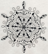 Snowflake Symphony 2 (Blackwork)