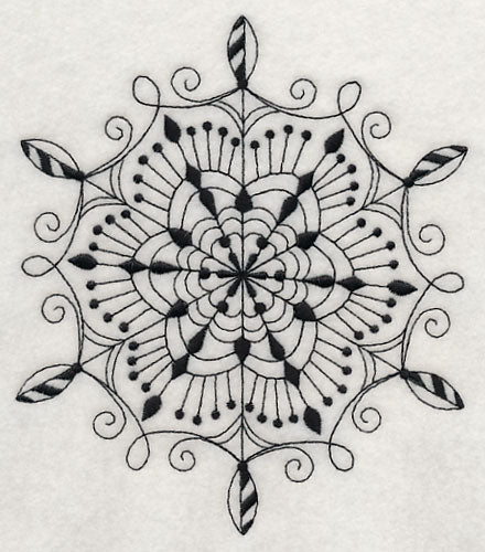 Snowflake Symphony 2 (Blackwork)