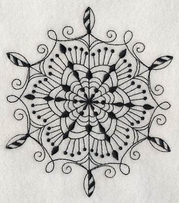 Snowflake Symphony 2 (Blackwork)