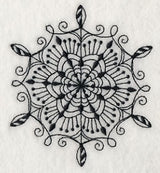 Snowflake Symphony 2 (Blackwork)