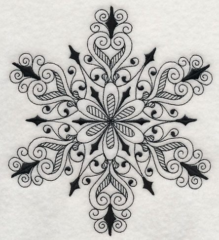 Snowflake Symphony 3 (Blackwork)