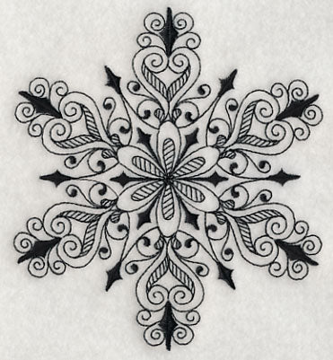 Snowflake Symphony 3 (Blackwork)