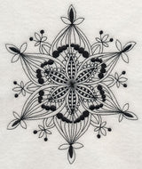Snowflake Symphony 4 (Blackwork)