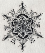 Snowflake Symphony 4 (Blackwork)