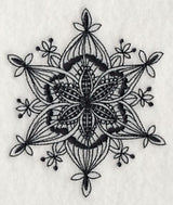 Snowflake Symphony 4 (Blackwork)