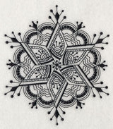 Snowflake Symphony 5 (Blackwork)