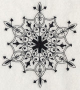 Snowflake Symphony 6 (Blackwork)