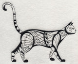 Tuxedo Cat (Blackwork)
