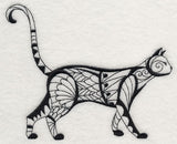 Tuxedo Cat (Blackwork)