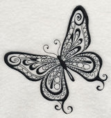 Butterfly Elegance (Blackwork)