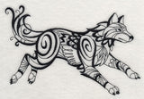 North Wind Wolf (Blackwork)