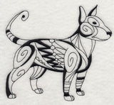 Debonair Dog (Blackwork)
