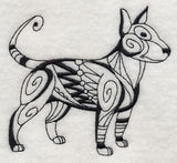 Debonair Dog (Blackwork)