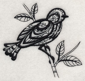 Bird Fantasy (Blackwork)