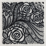 Rose Elegance (Blackwork)