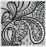 Paisley Elegance (Blackwork)