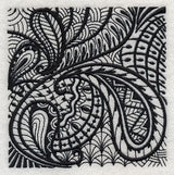 Paisley Elegance (Blackwork)
