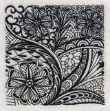 Garden Elegance (Blackwork)